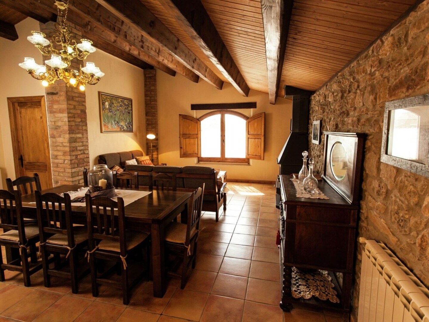 Magnificent Restored Stone House for 10 People With Private Pool in Solsona