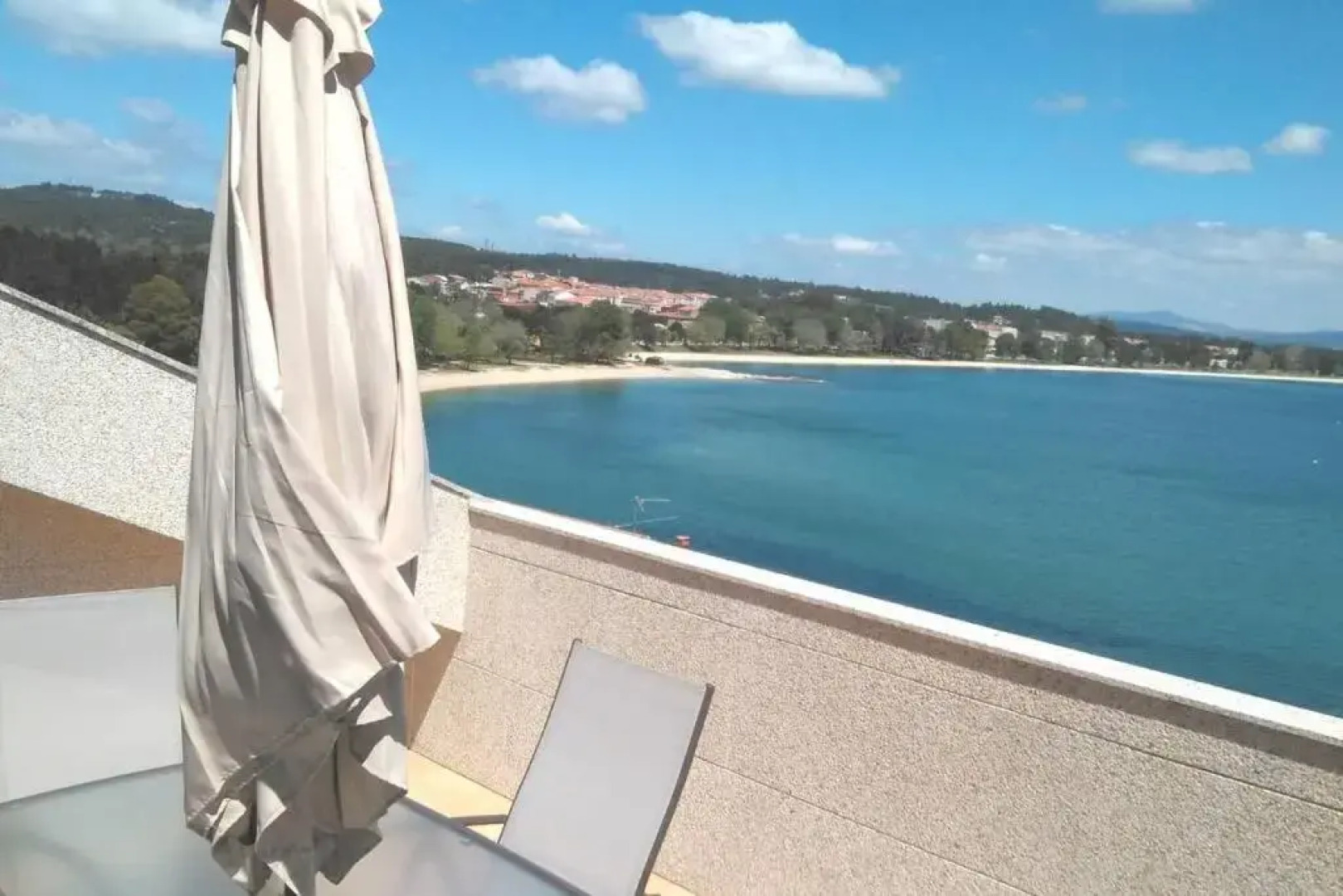 Impresionantes vistas al mar cerca de Santiago