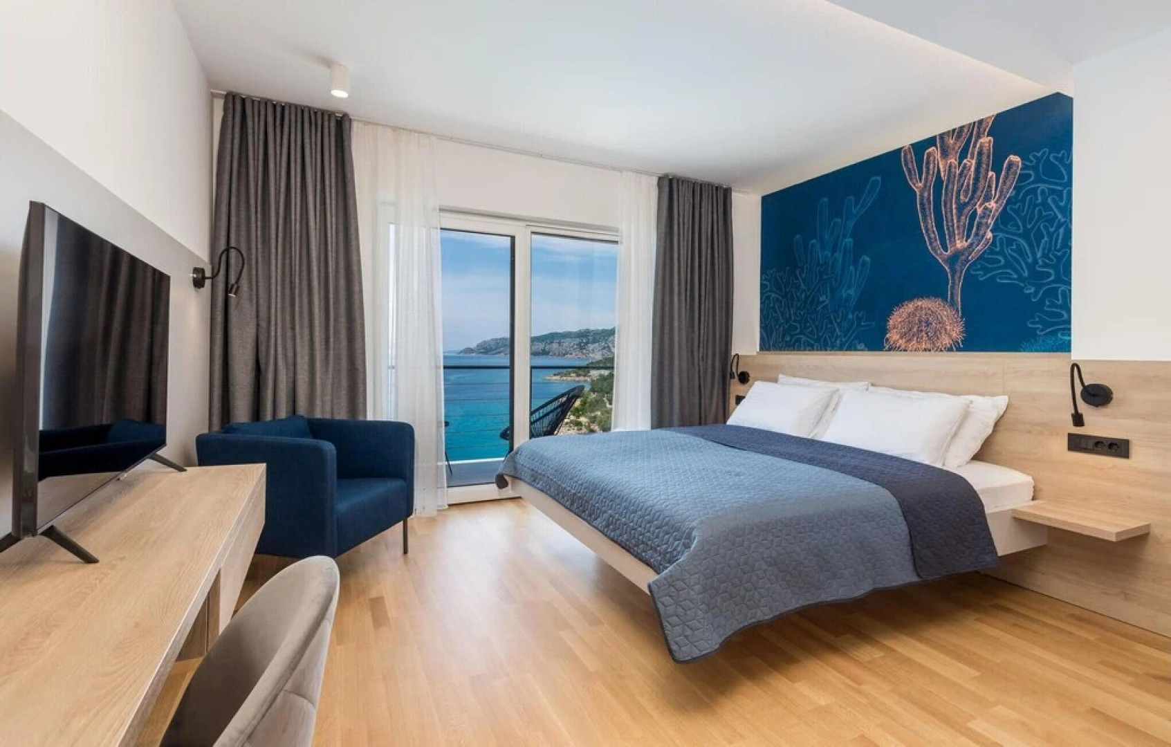 Beautiful Home in Prizna With Outdoor Swimming Pool, Wifi and 4 Bedrooms