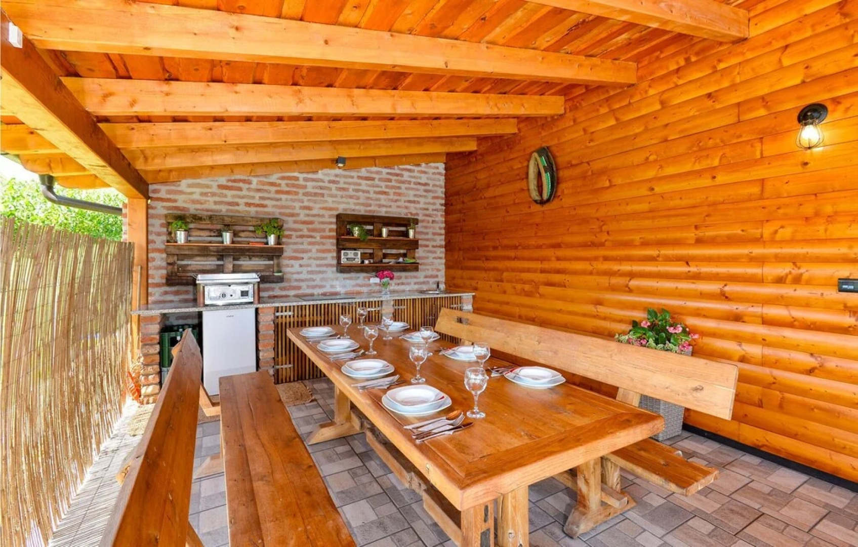 Amazing Home in Grkavescak with Outdoor Swimming Pool, Hot Tub & 3 Bedrooms