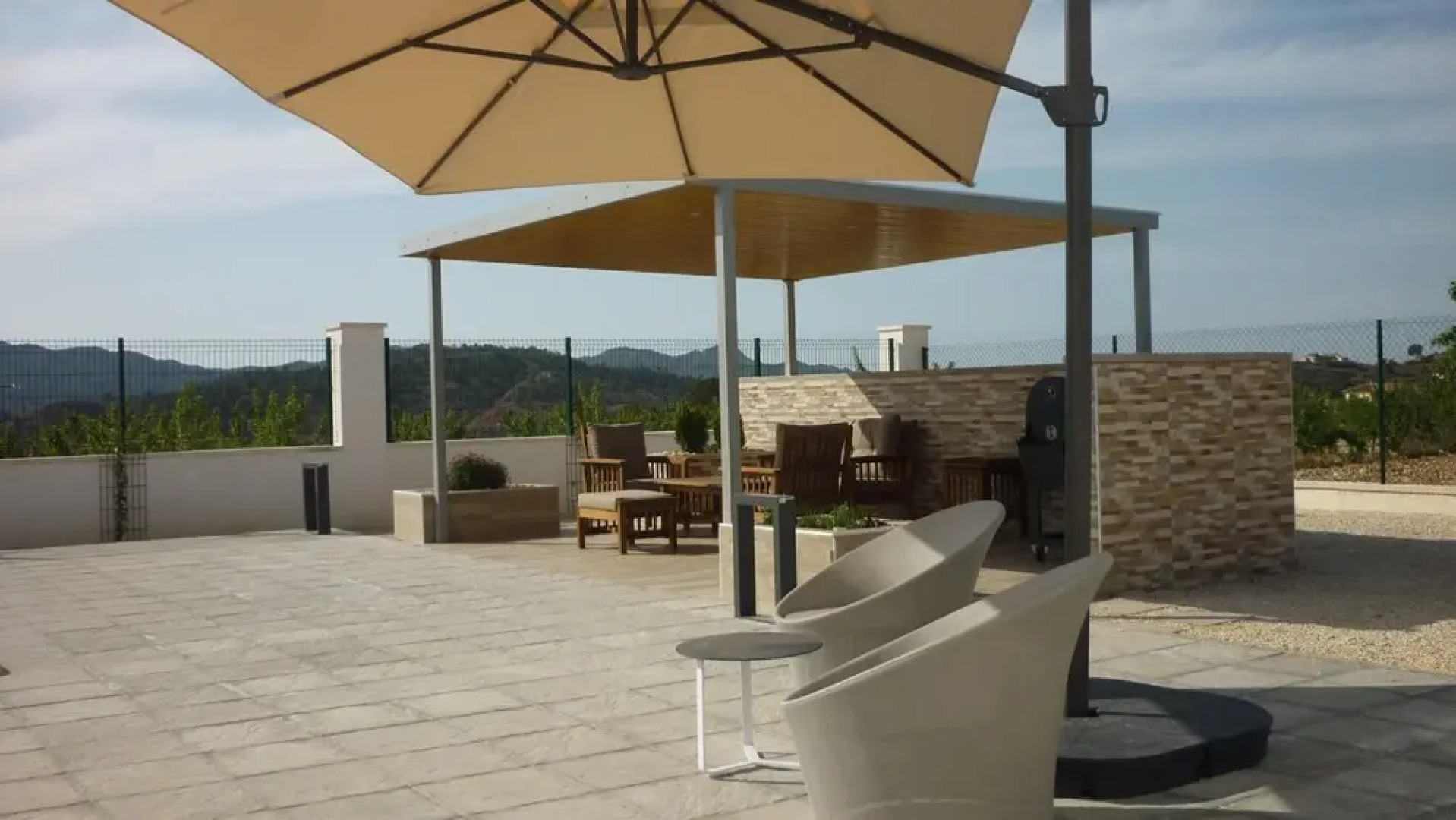 Villa With 3 Bedrooms in Abanilla, With Wonderful Mountain View, Shared Pool, Enclosed Garden