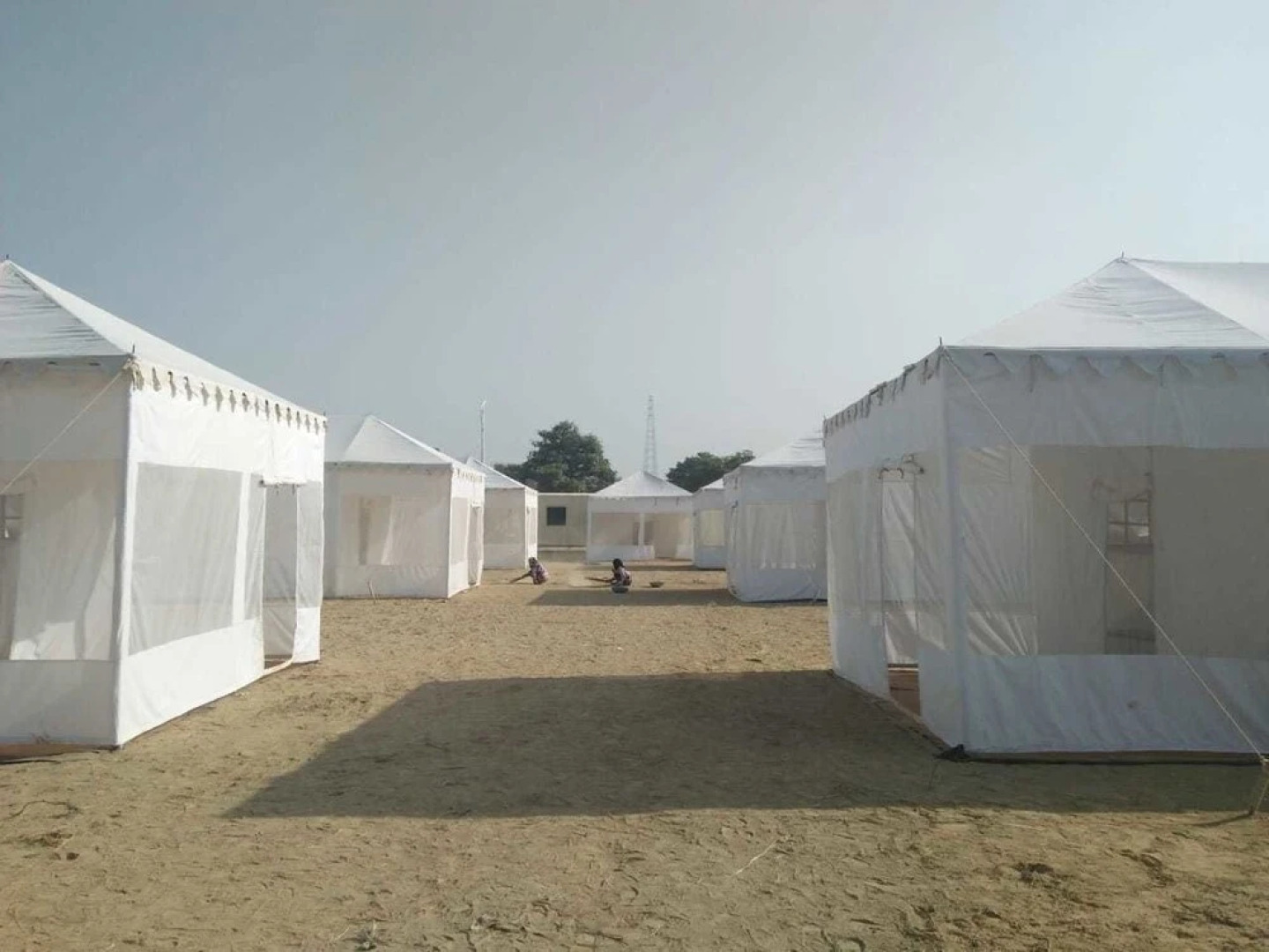 Kanj Kiri Container Tent City Kumbh