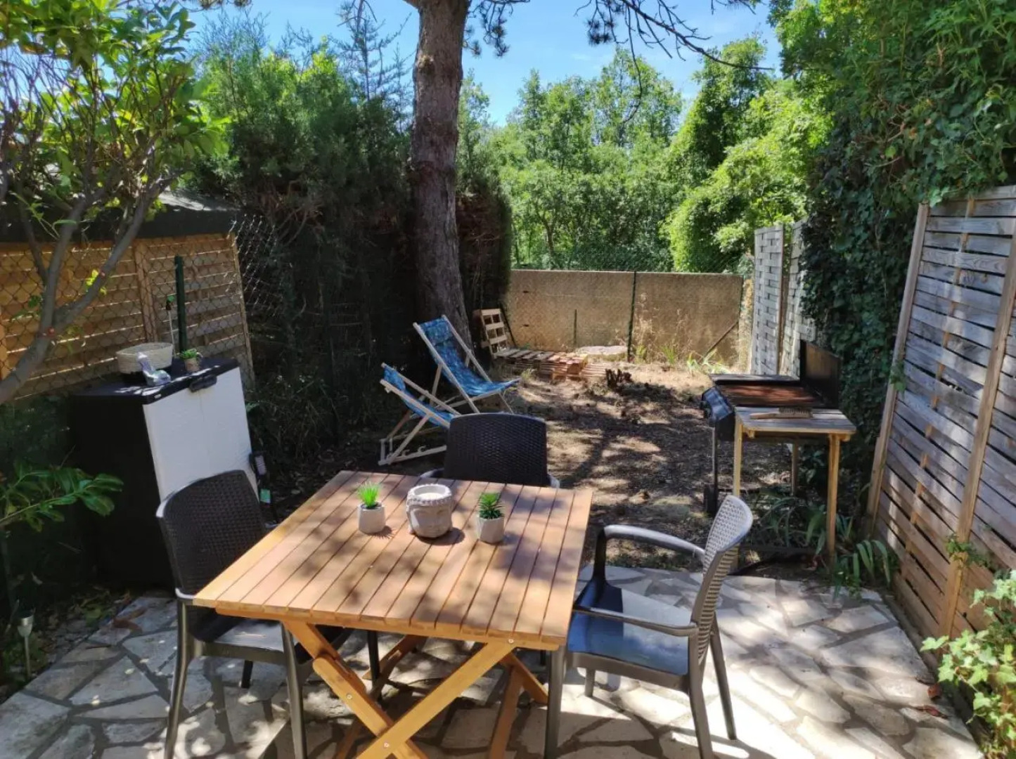 Maisonnette en résidence avec piscine et tennis