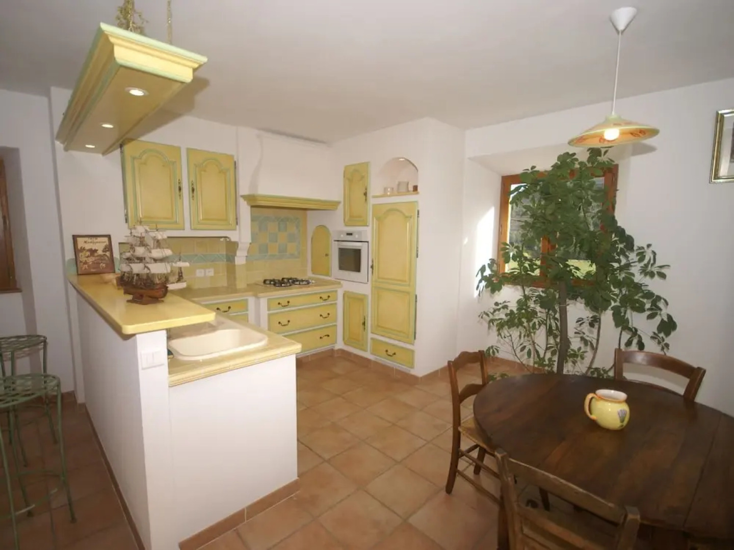 Natural stone house in stunning location with small beach at 300 metres