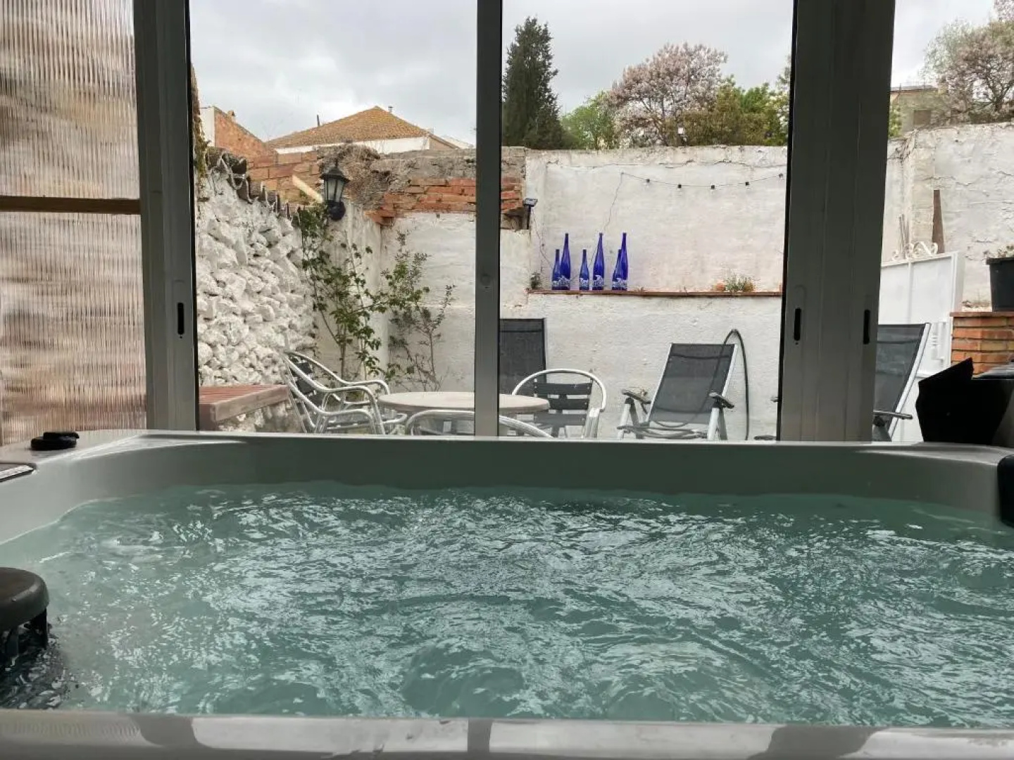 La Olivera APARTHotel Rural Suites bañera hidro o Jacuzzi privados