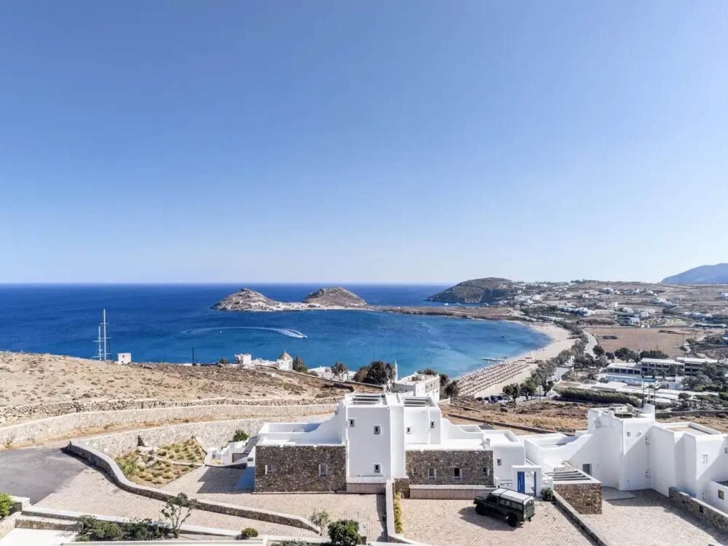 Villa Lydia with stunning view