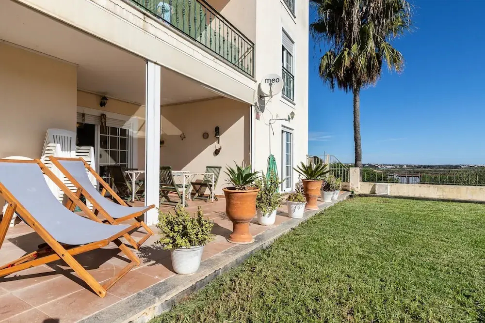 Beach Front View Armacao de Pera Flat With Terrace