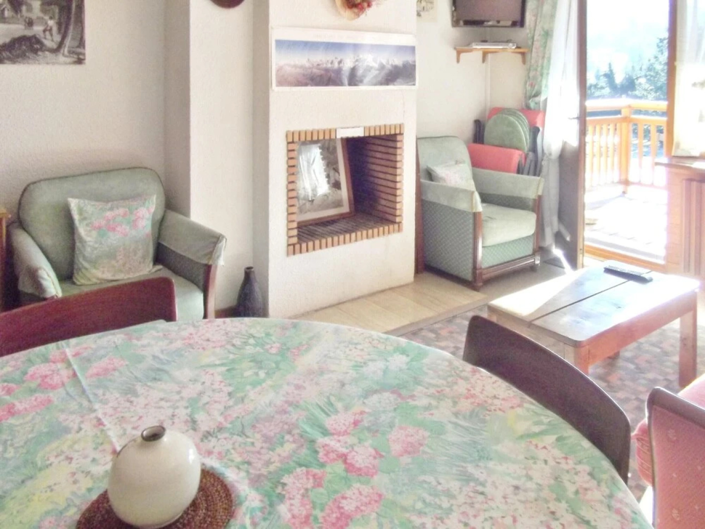 Apartment With one Bedroom in Megeve, With Wonderful Mountain View and