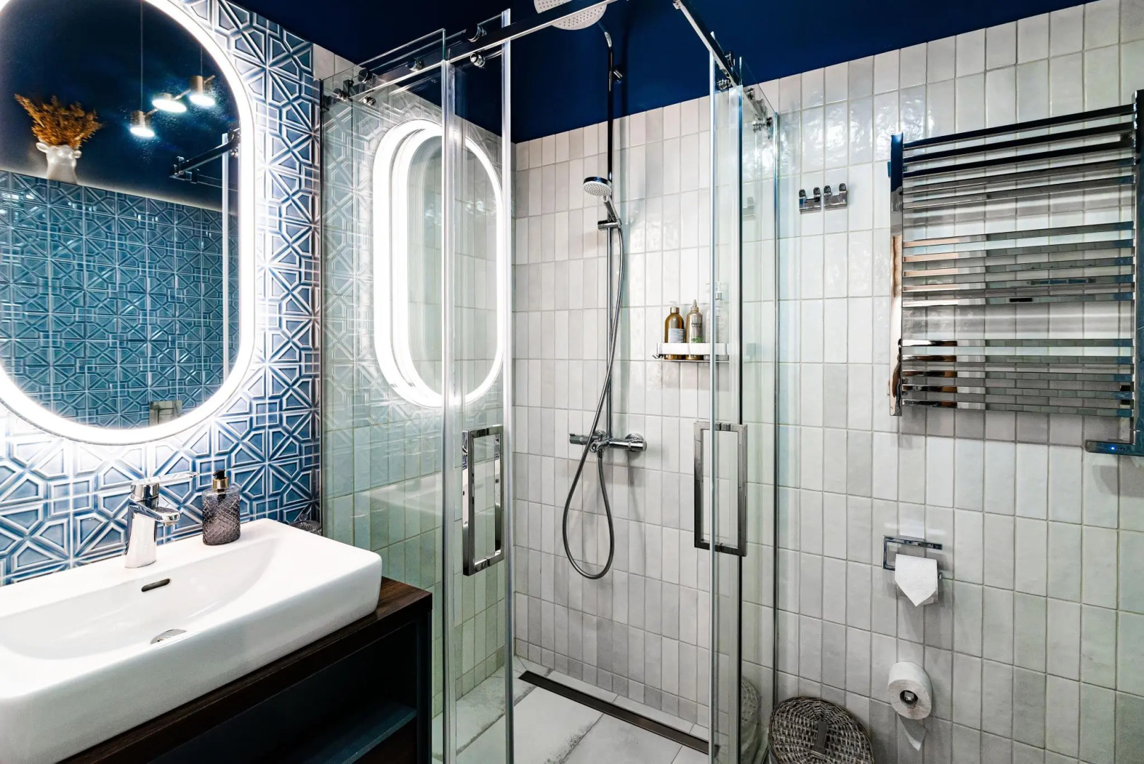 Шале Камин в снегах