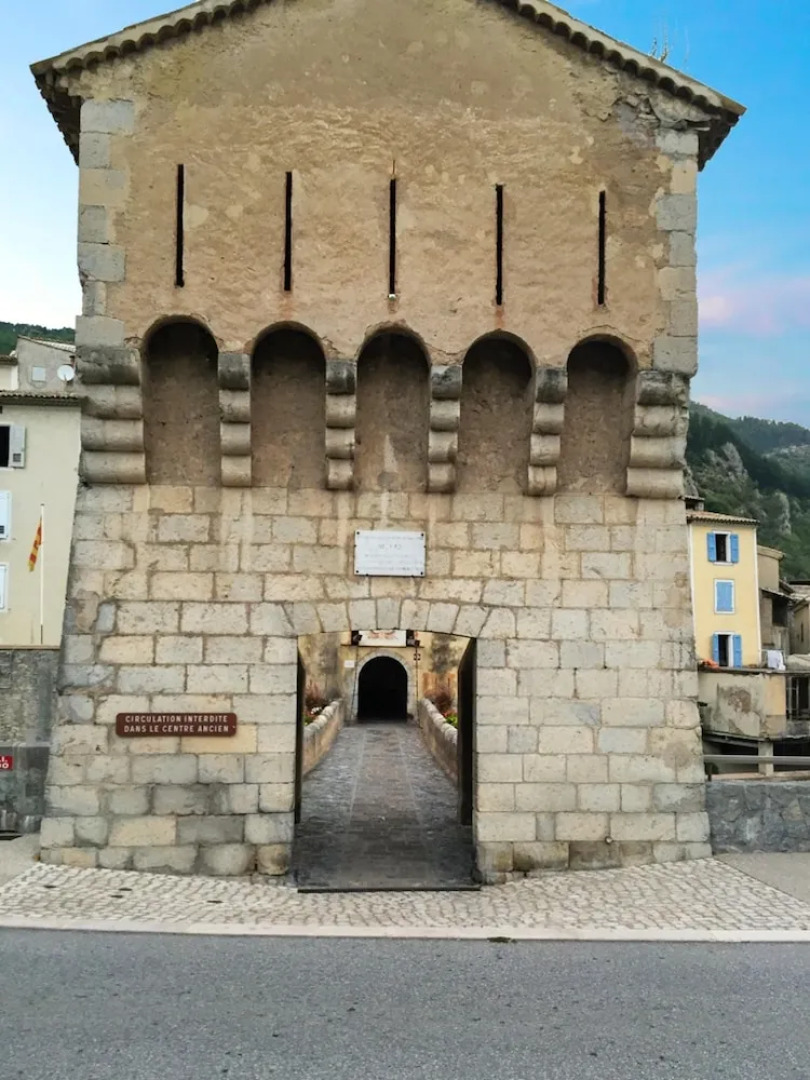 Apartment With 2 Bedrooms in Entrevaux, With Wonderful Mountain View a