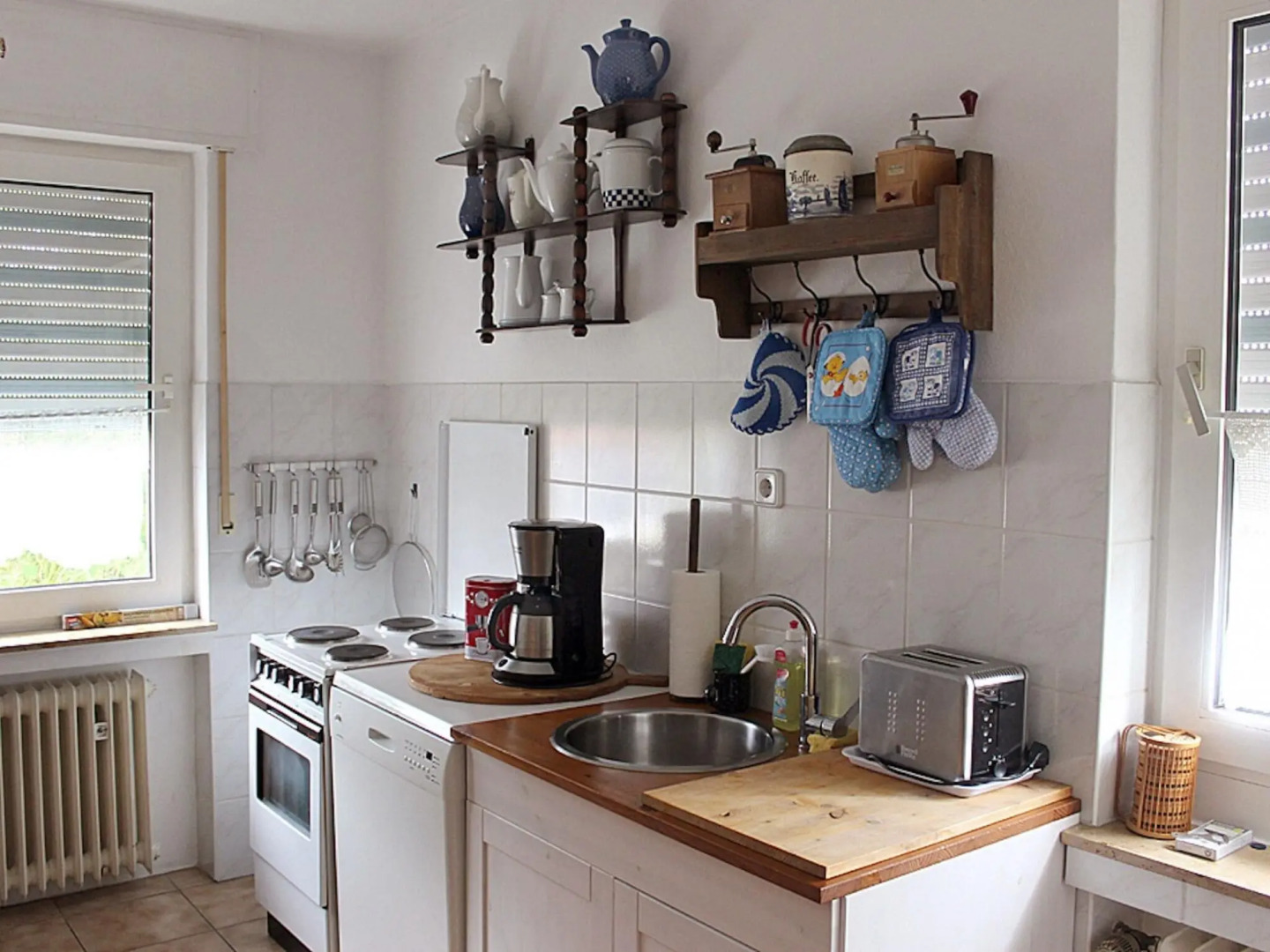 Lovely apartment in Blomberg with a garden