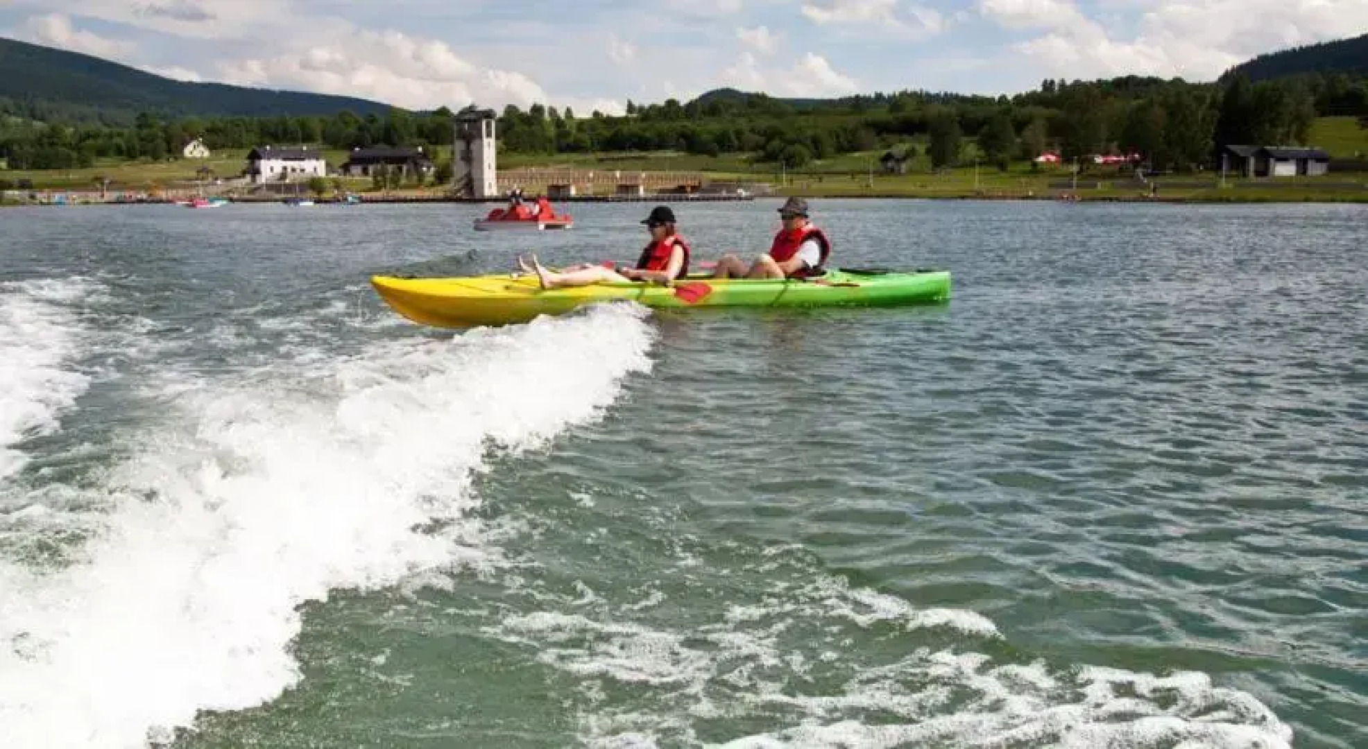 Pokoje gościnne nad zalewem w Starej Morawie