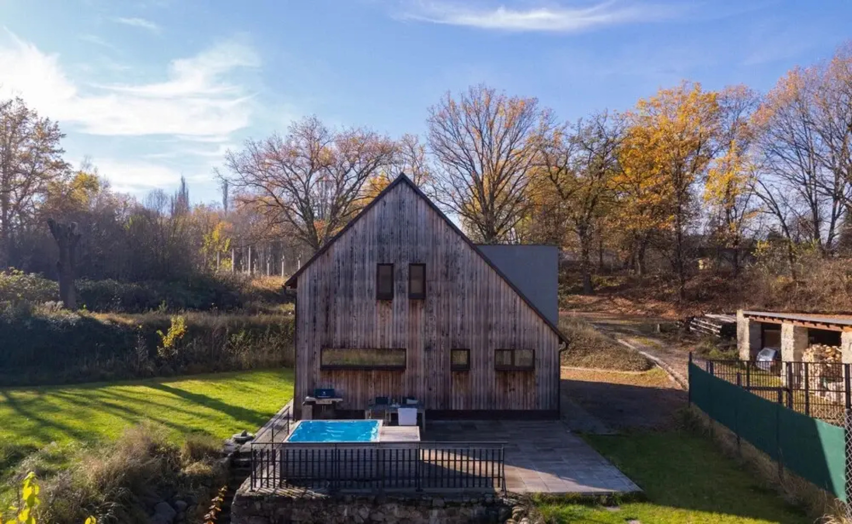 Villa in Lesany With Sauna and Jacuzzi