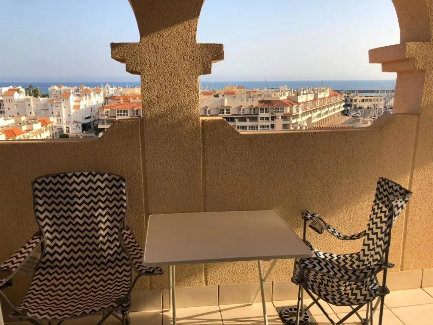 2 bedrooms appartement at El Ejido 500 m away from the beach with sea view shared pool and furnished terrace