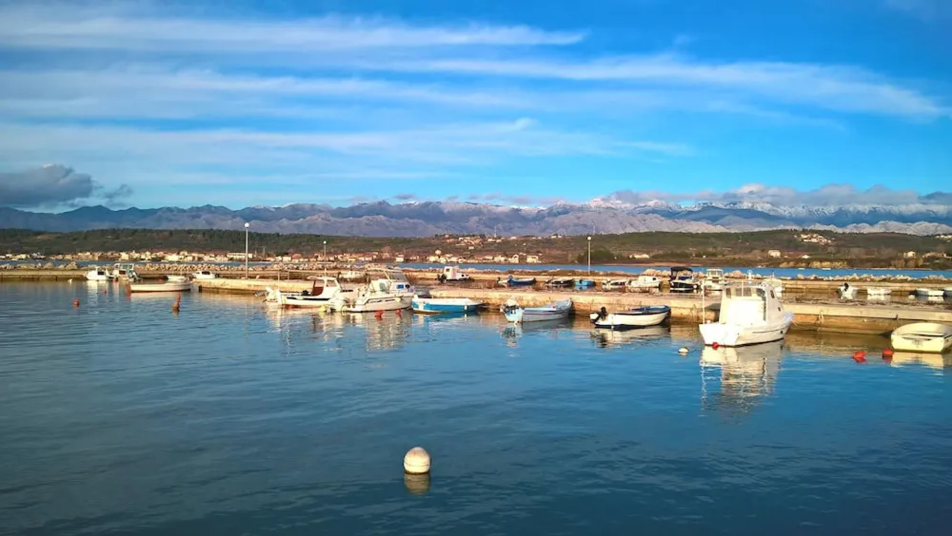 Apartment With one Bedroom in Ljubac, With Wonderful sea View, Pool Ac