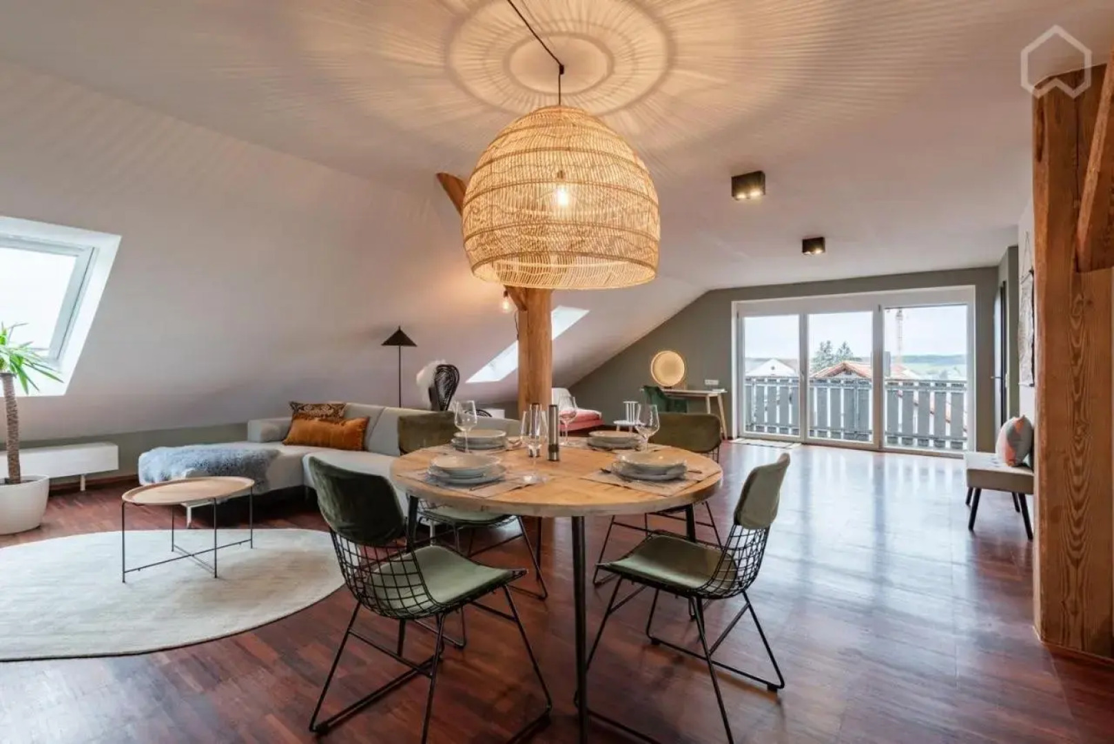 110qm Countryside Loft