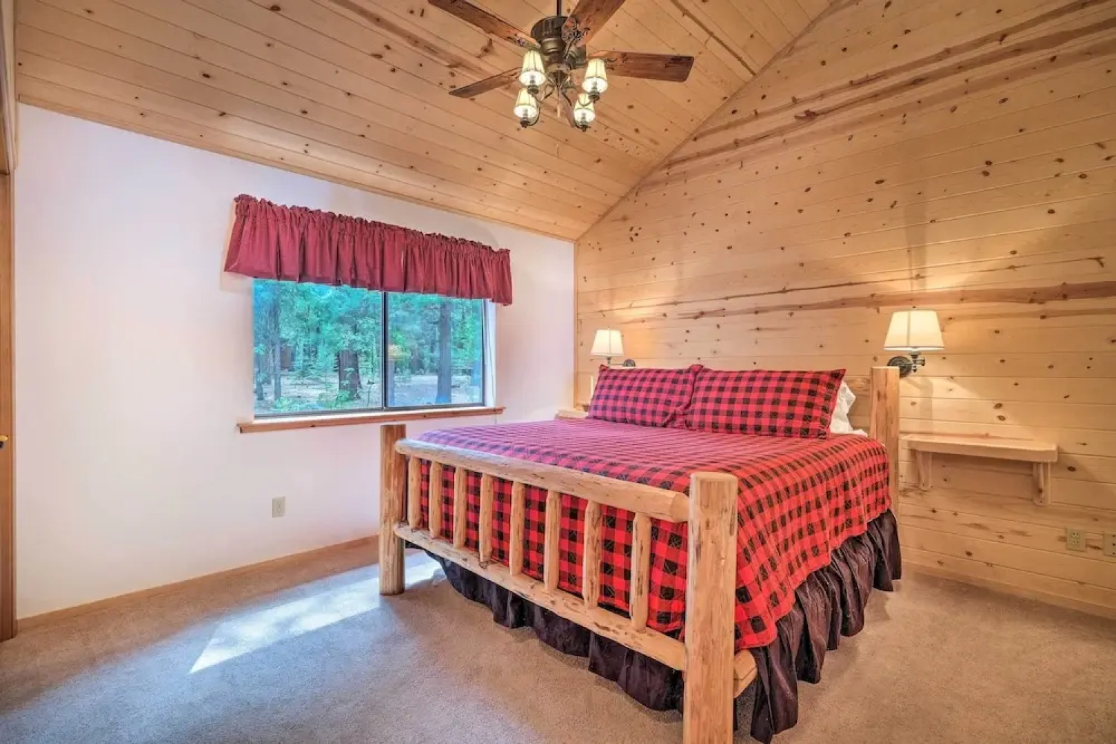 Game Room & Deck: Pet-friendly Camp Connell Cabin