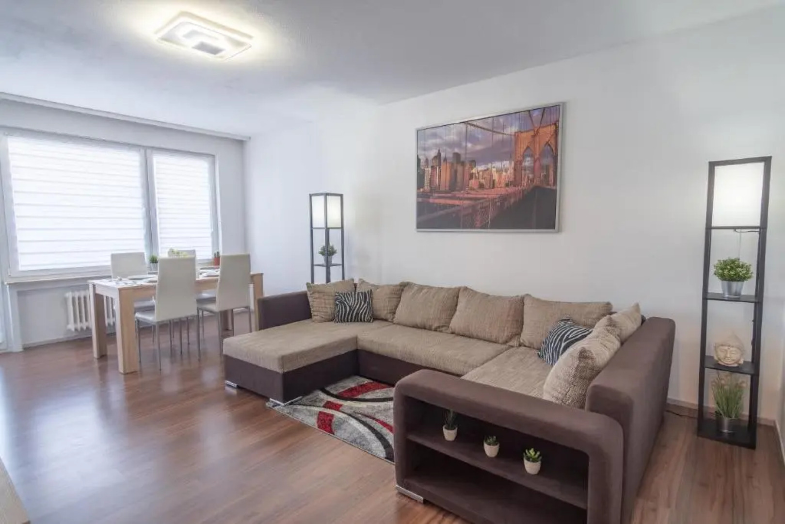 Schöne 2 Zimmerwohnung mit UHD-TV, großem Balkon und Hängematte