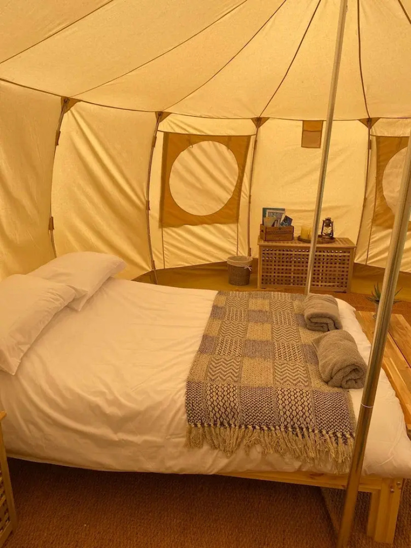 Beautiful Bell Tent Stay