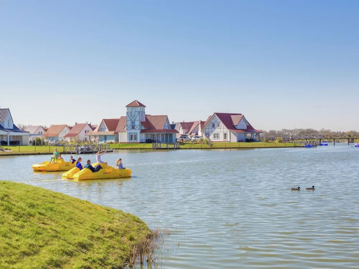 Detached Villa With Dishwasher, 400 m. From the Beach