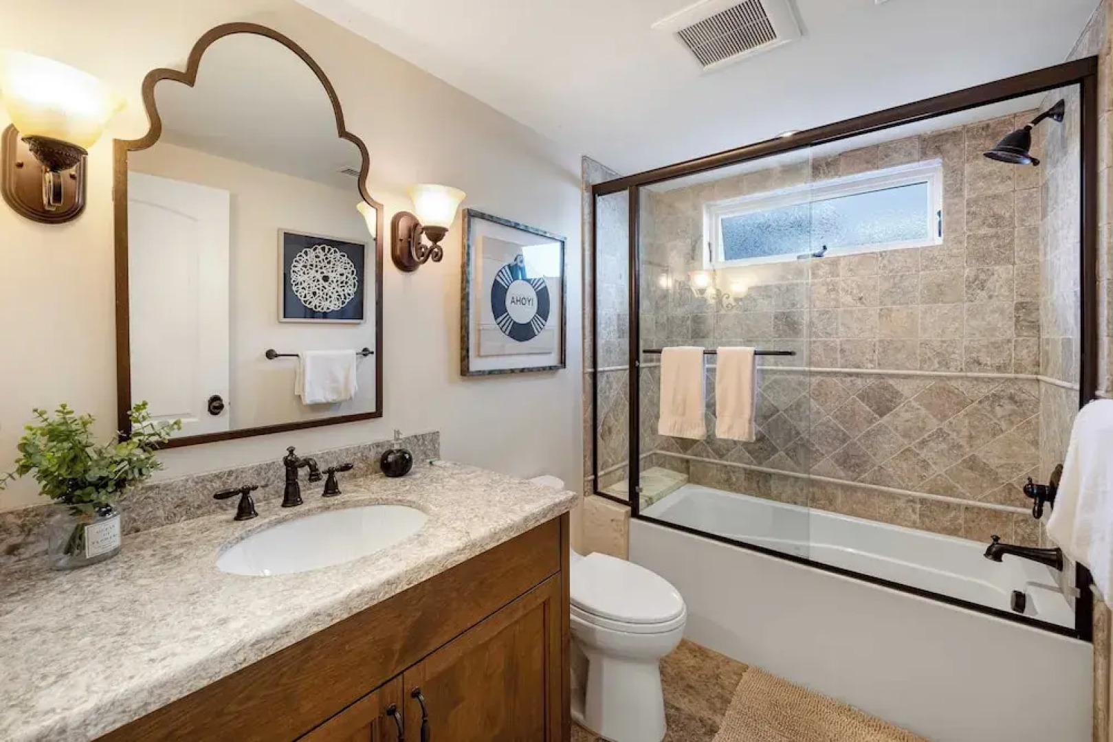Seventh & Shore Stylish Seal Beach Home w/ Elevator, Fireplace + Bold Design