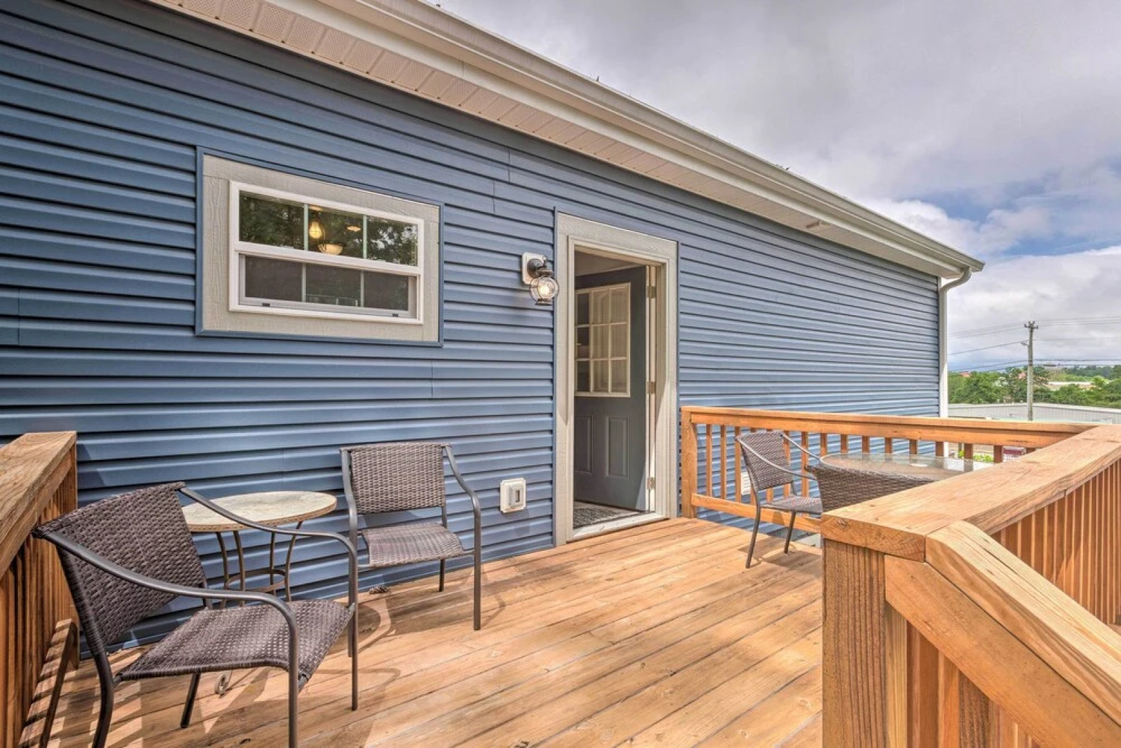 Airy Apartment With Deck - Walk to Main Street!