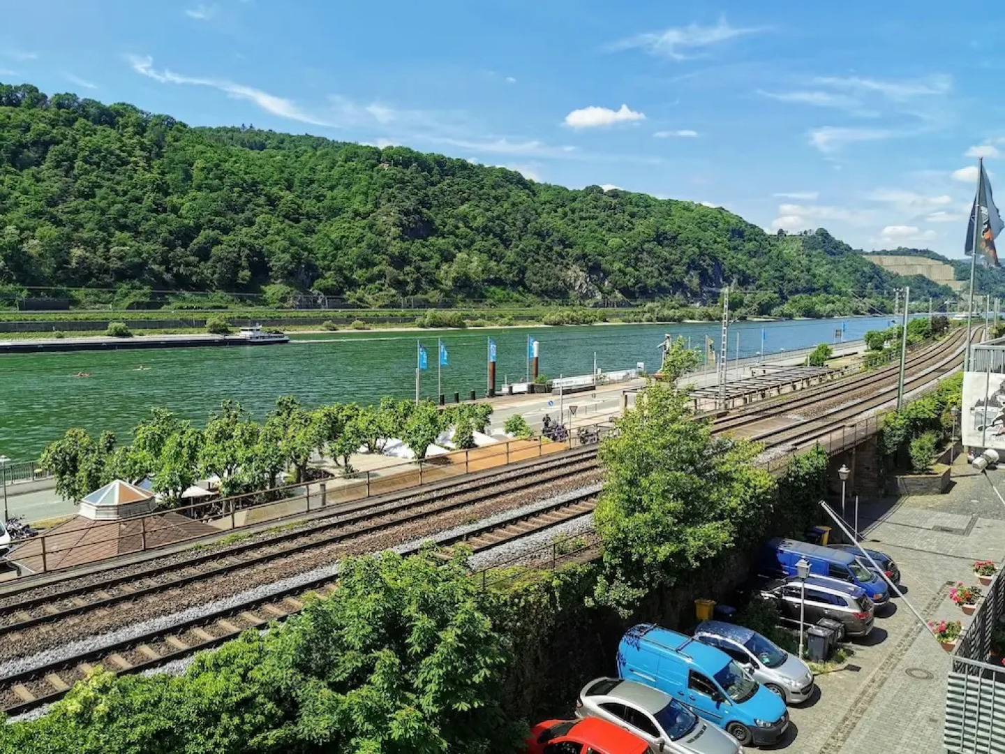 Romantisch wohnen in Kaub am Rhein