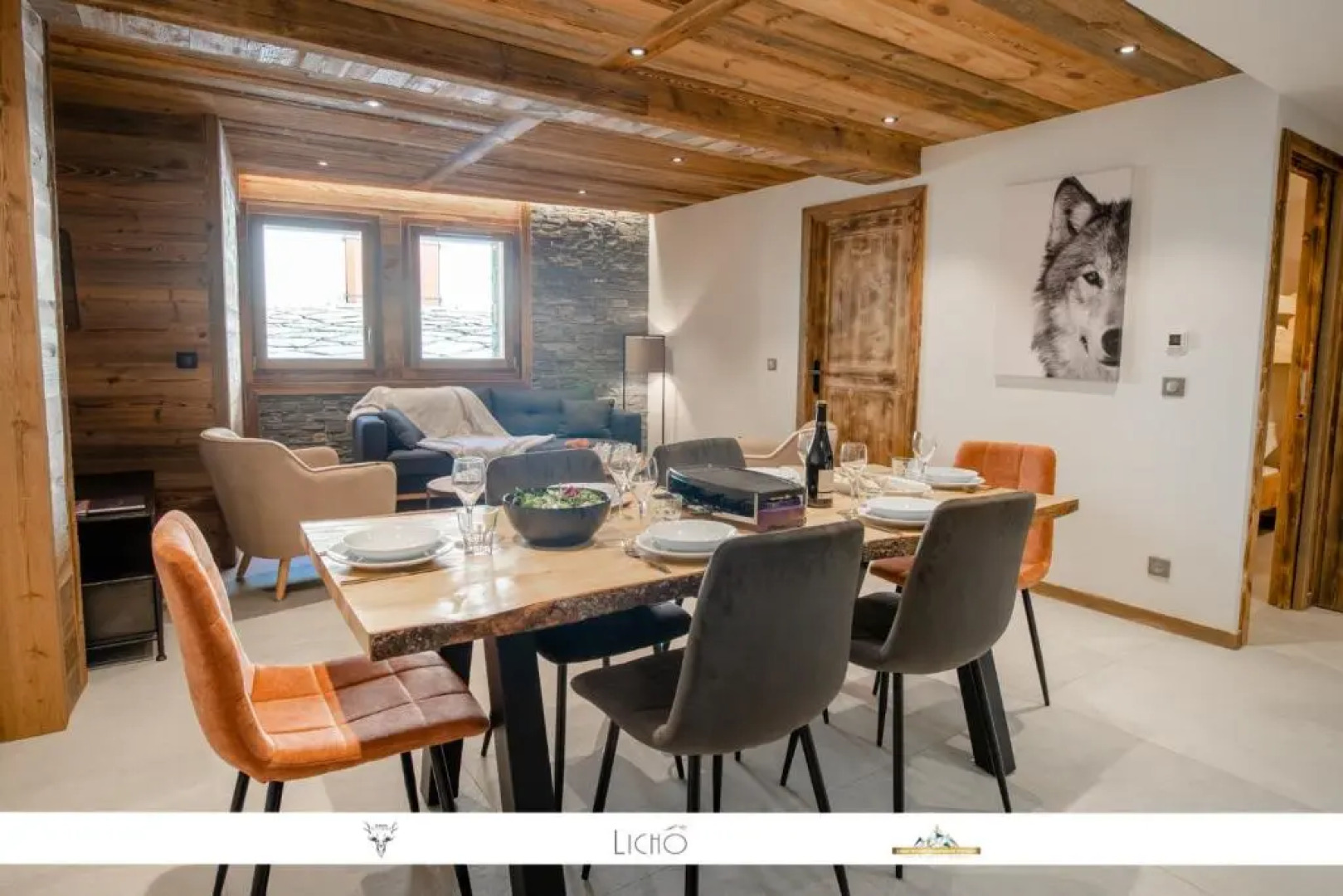 Appartement pour 6 personnes en face du télésiège