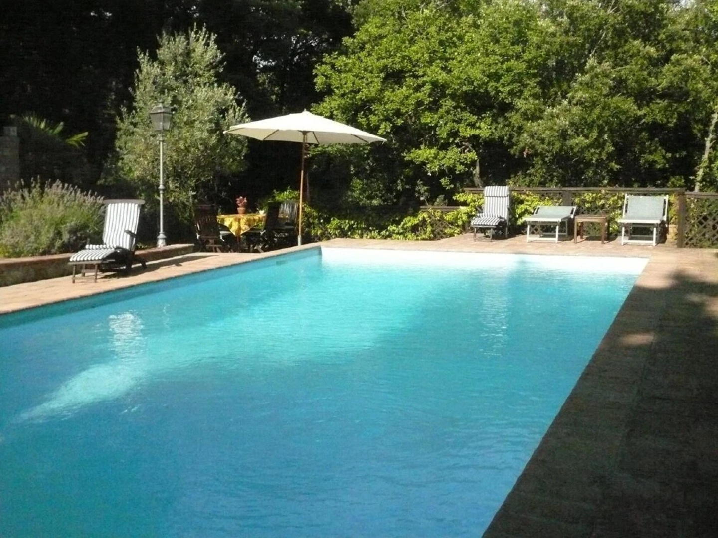 House With one Bedroom in Mensano, With Pool Access, Furnished Terrace