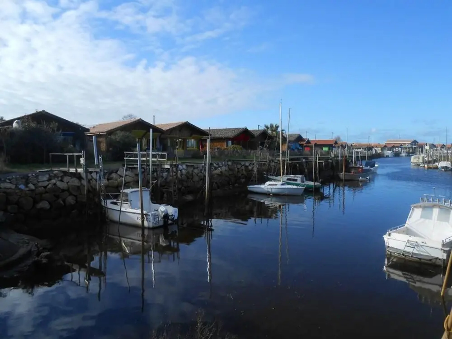 House With 2 Bedrooms in Gujan-mestras, With Wonderful Lake View, Encl