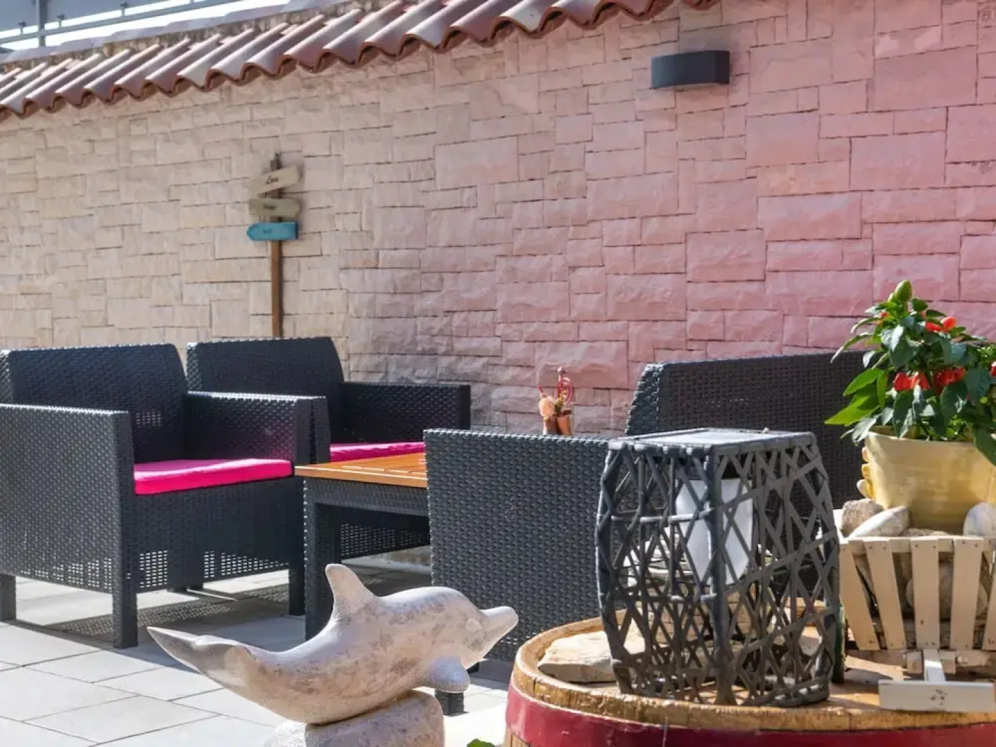 Villa with Sea Views, Hot Tub, & Roof Terrace