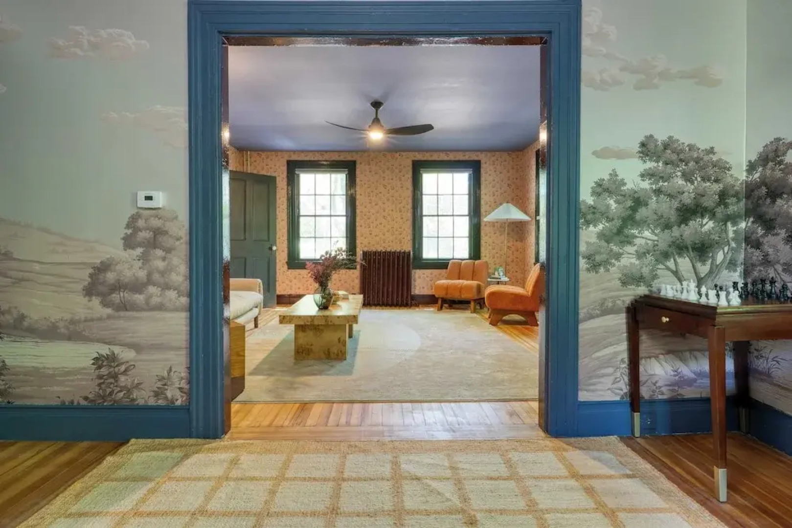 Relax in Style at Historic Modern on Main With Modern Amenities & Wooded Views