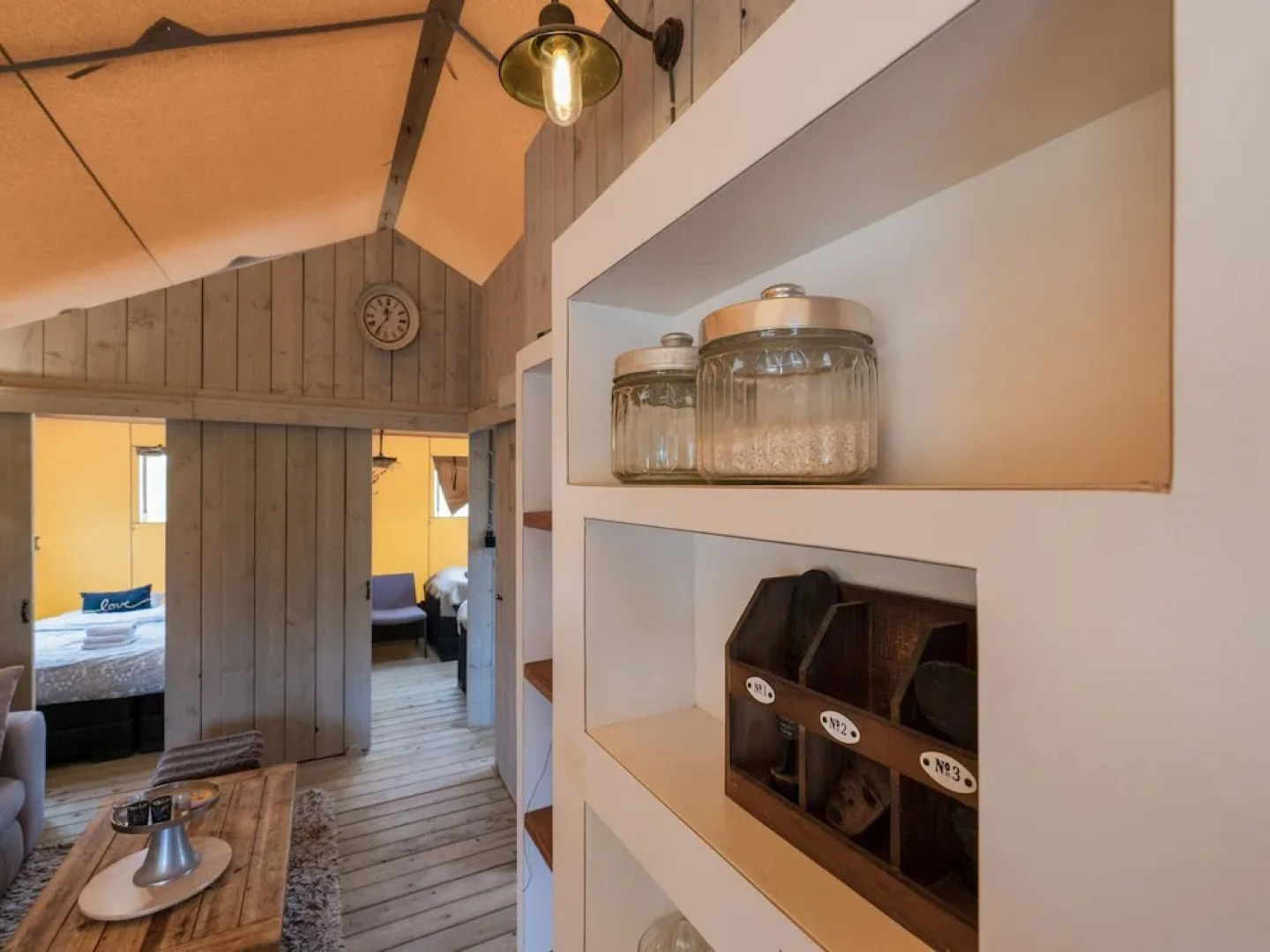 Cozy Tent Lodge in Pittem With Veranda,barbecue