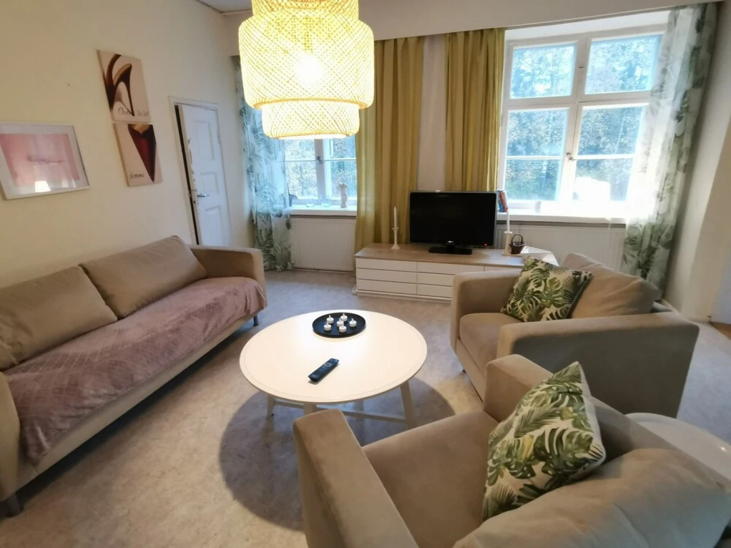 Superior 2-bed Apartment in Kotka. Sauna Facility