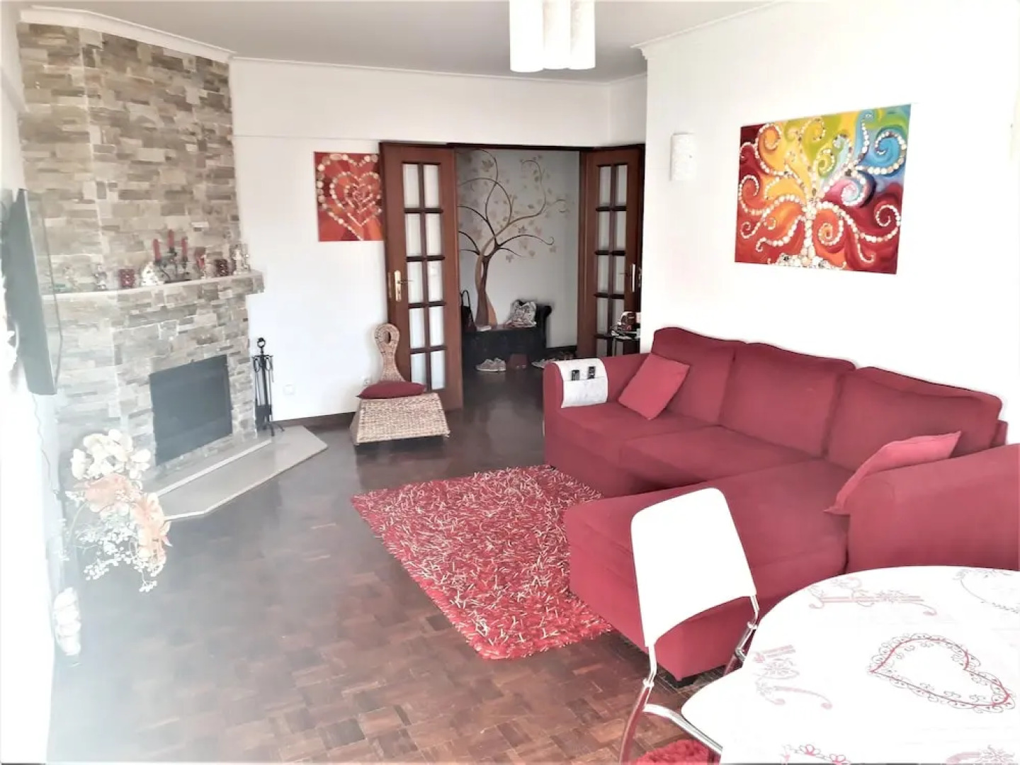 Apartment with 2 Bedrooms in São Marcos, with Wonderful Sea View, Furnished Garden And Wifi - 7 Km From the Beach