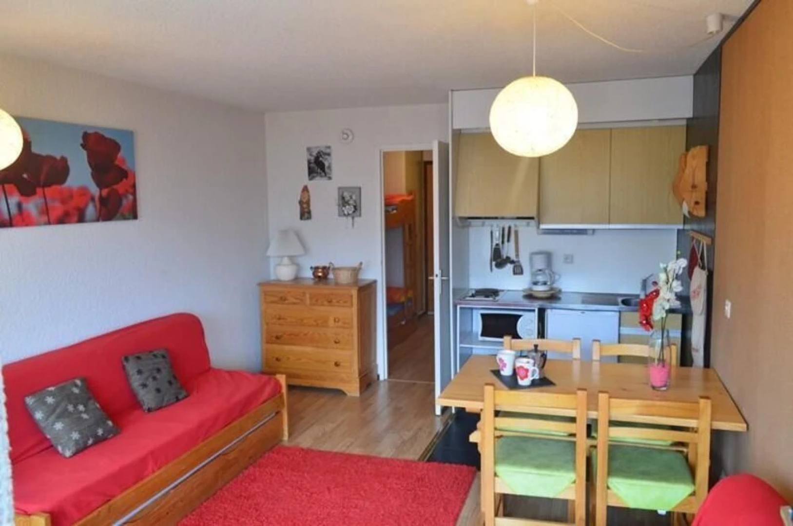 Studio Avec Parking Dans le Centre de Montgenèvre