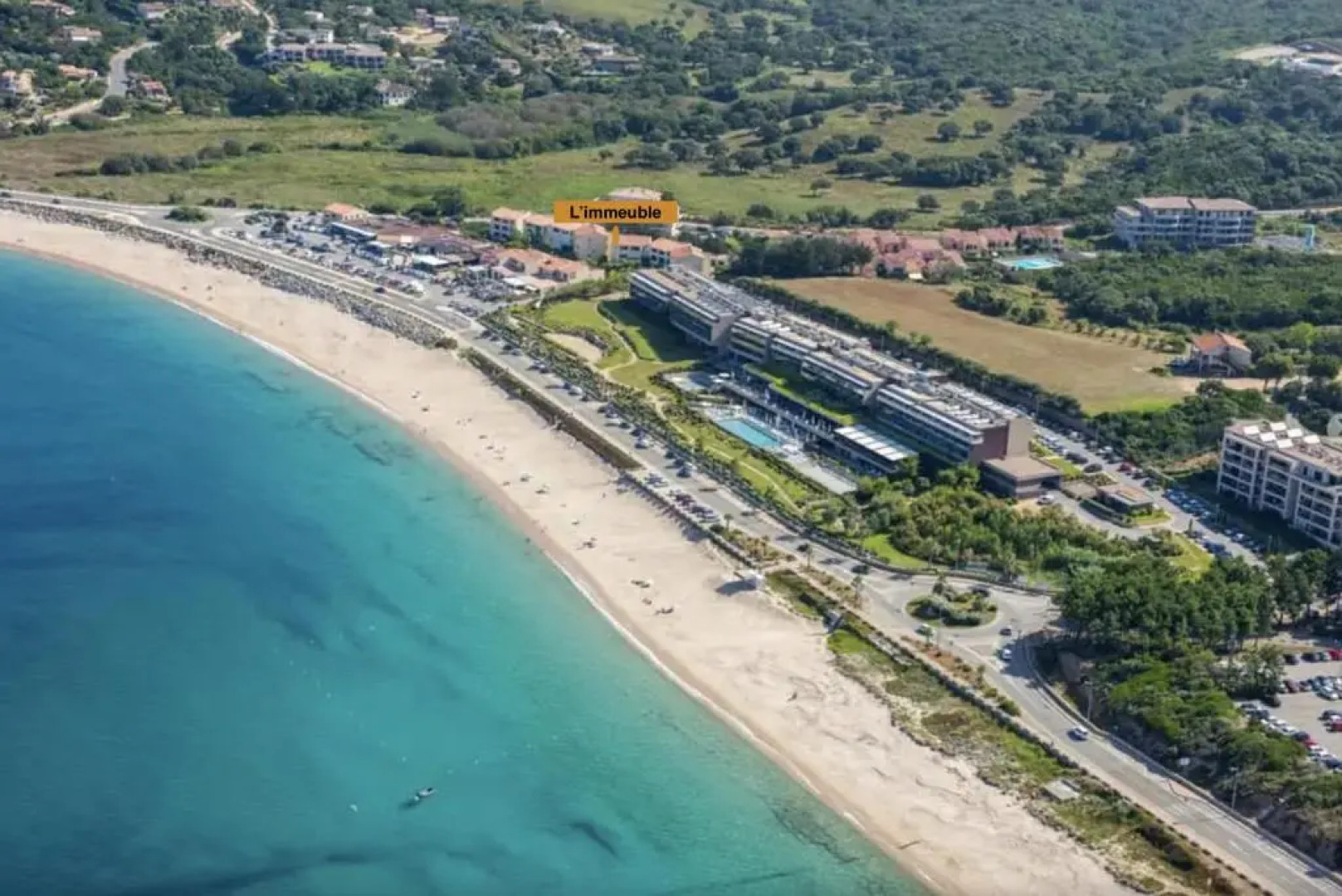 T2 AGOSTA-PORTICCIO- Plage à 50m- Wifi et Parking Gratuit