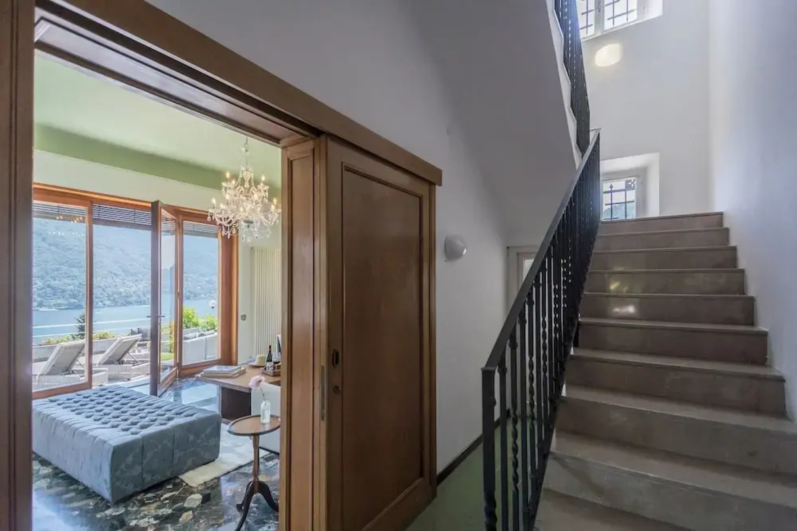 Villa Chiara Moltrasio With Private Garden by Rent all Como