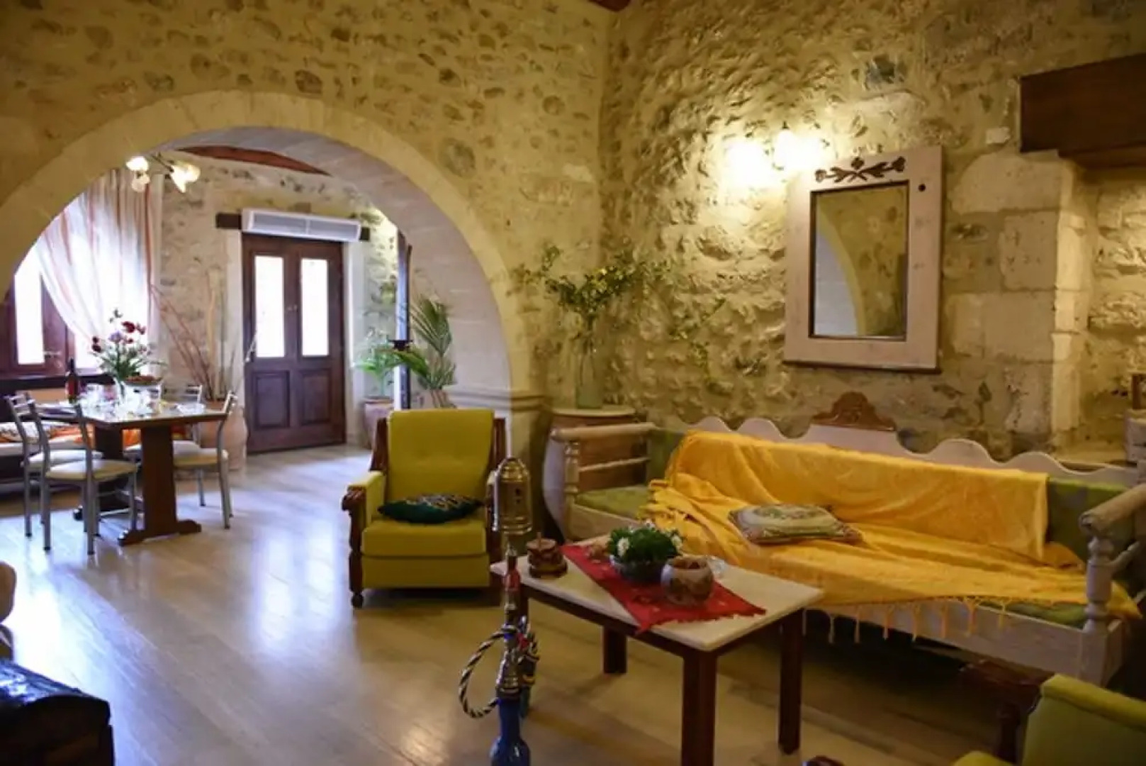 House With 2 Bedrooms in Rethymno, With Wonderful sea View, Private Po