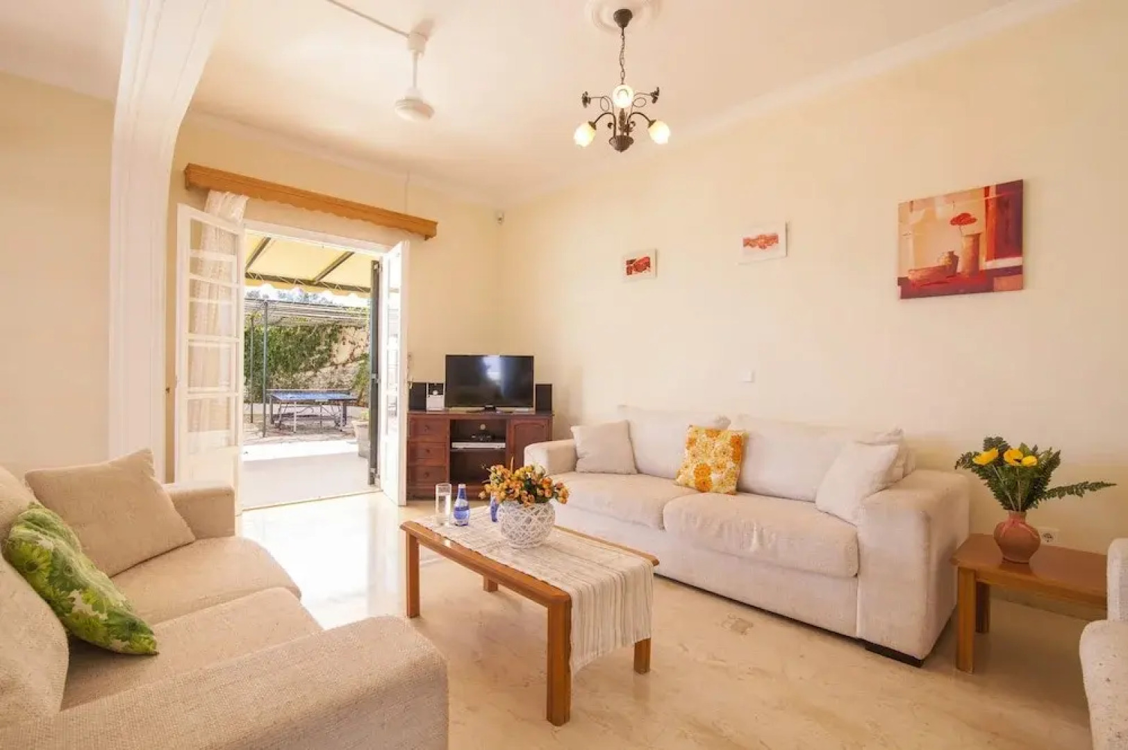 Villa Agathi with amazing view and pool