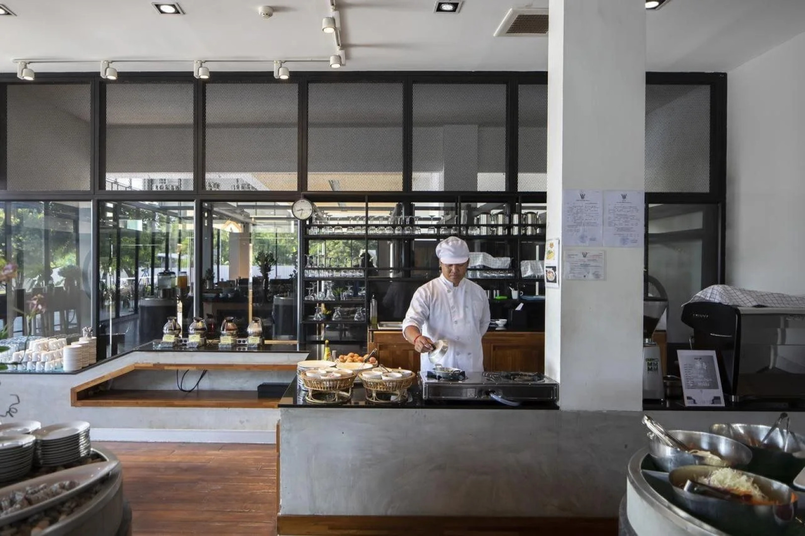 The VELO'S hotel and BMX Pump Track