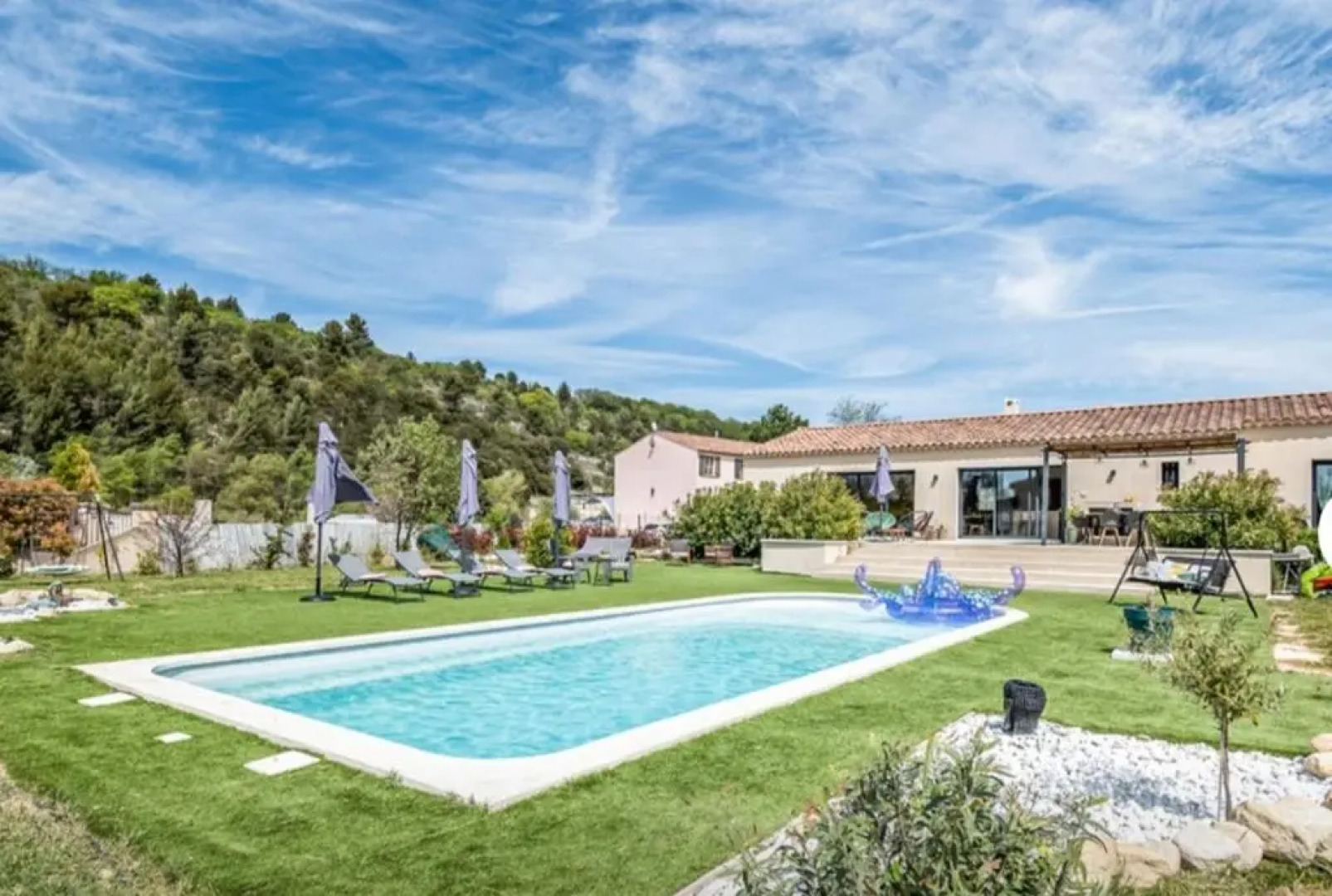 Villa 3 ch, 6/8p, avec piscine Luberon, Provence
