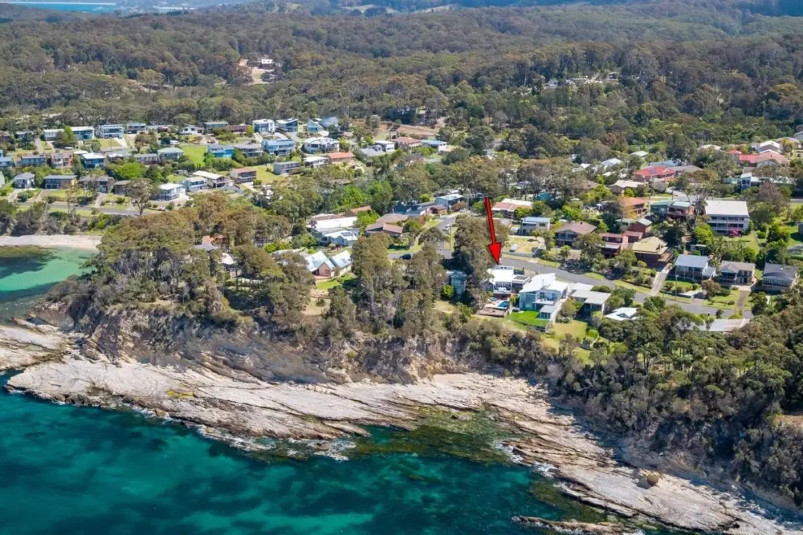 Swimming Pool Over Malua Bay
