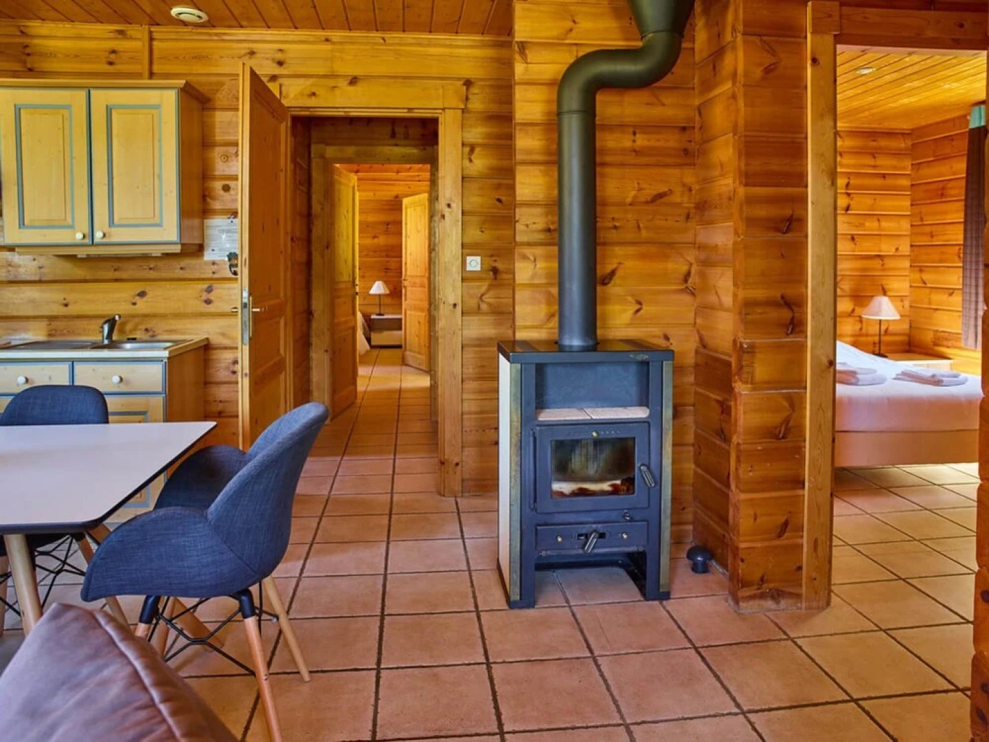 Comfortable Cottage With a Fireplace Nearby a Forest