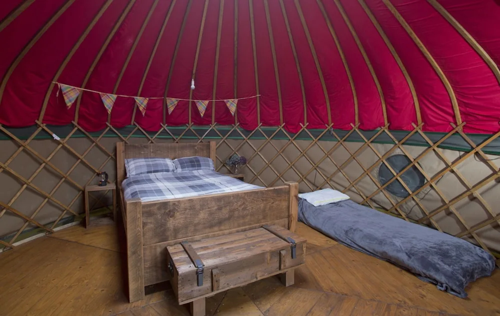 Charming Yurt in Kelburn Estate Near Largs