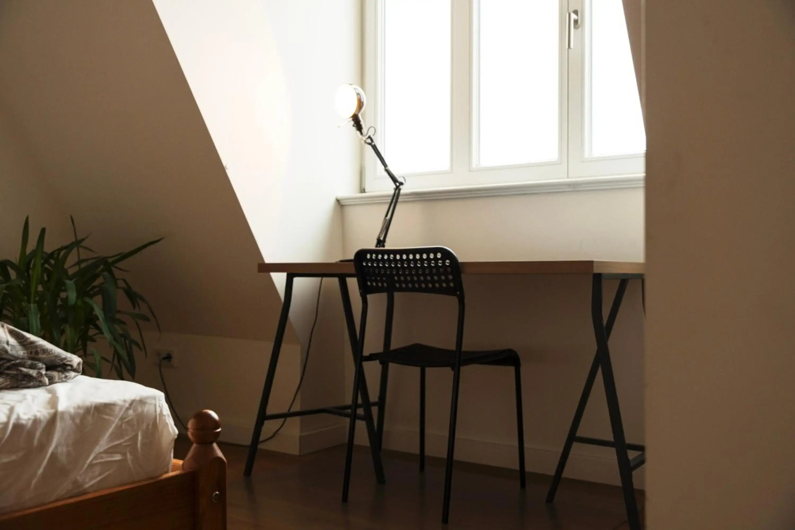 Wölkchen - Wohnung mit Balkon, Holzdielen & TV