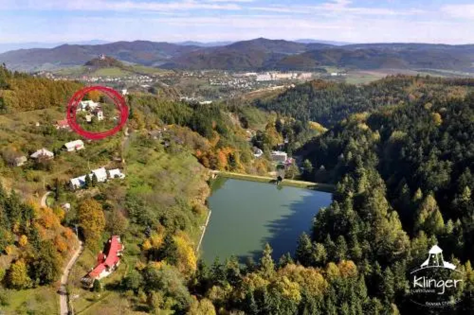 Ubytovanie Klinger - chata nad jazerom