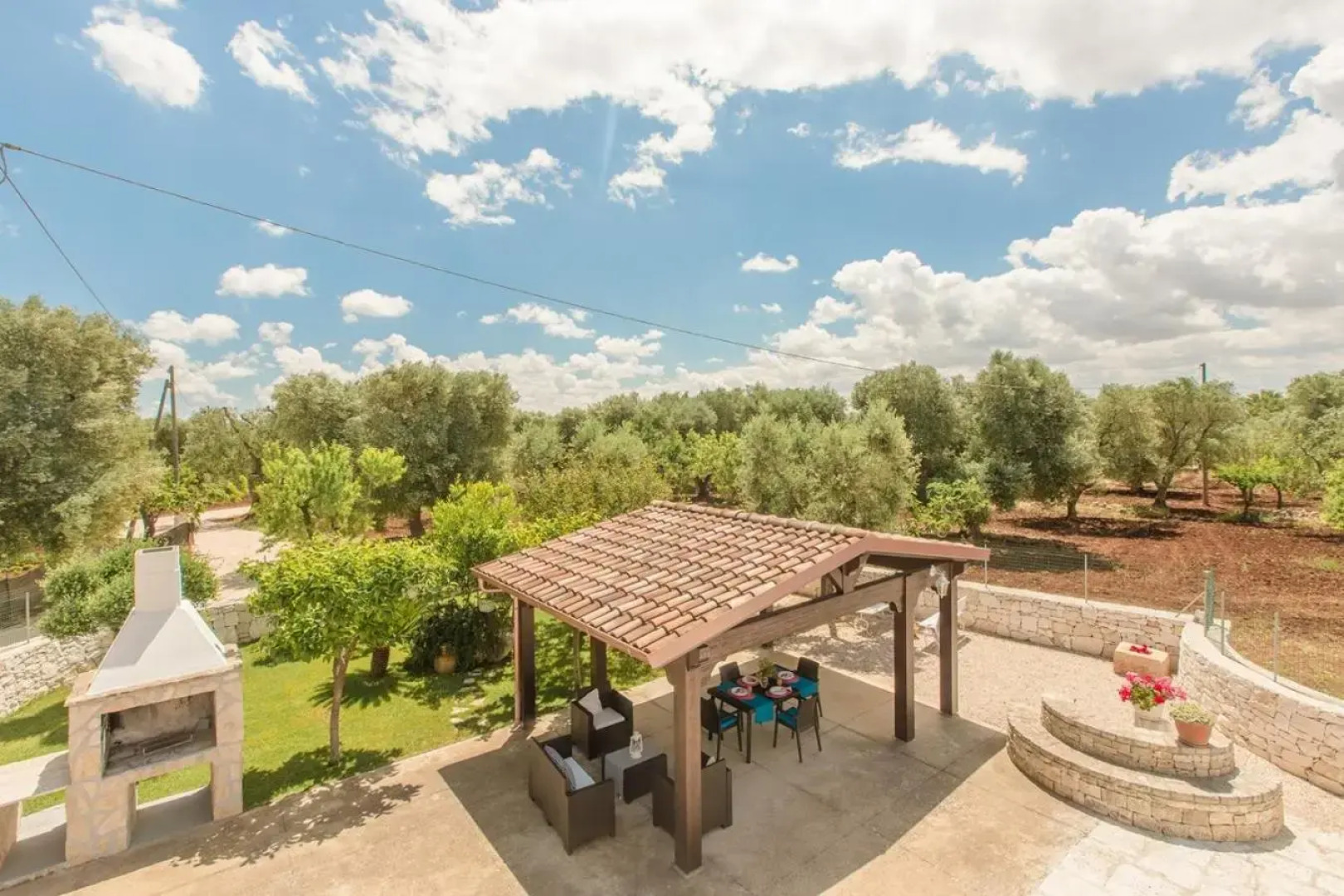 Trullo del Mandarino con piscina