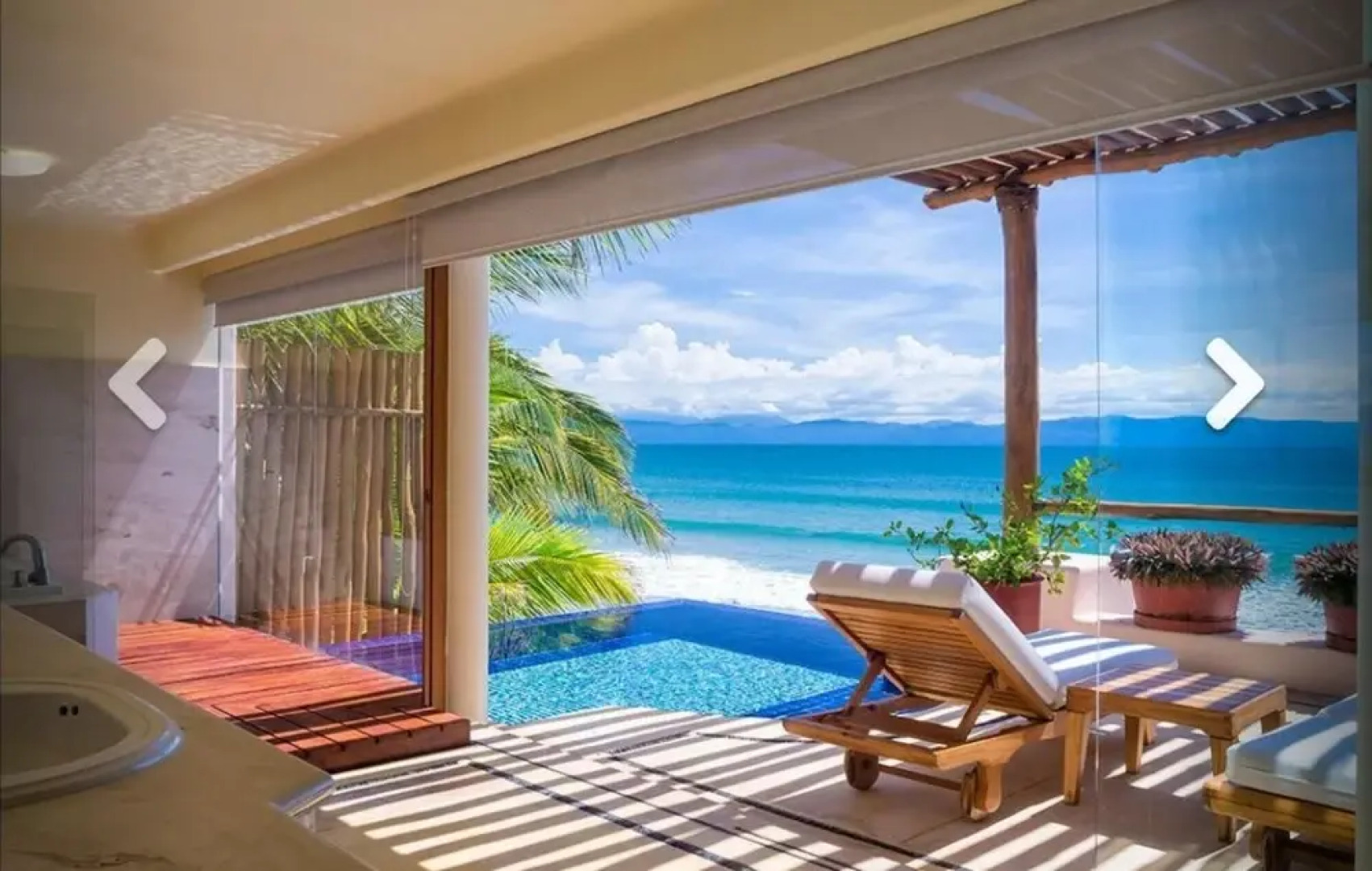 Exciting six Bedroom Oceanfront 75 Long Pool Villa