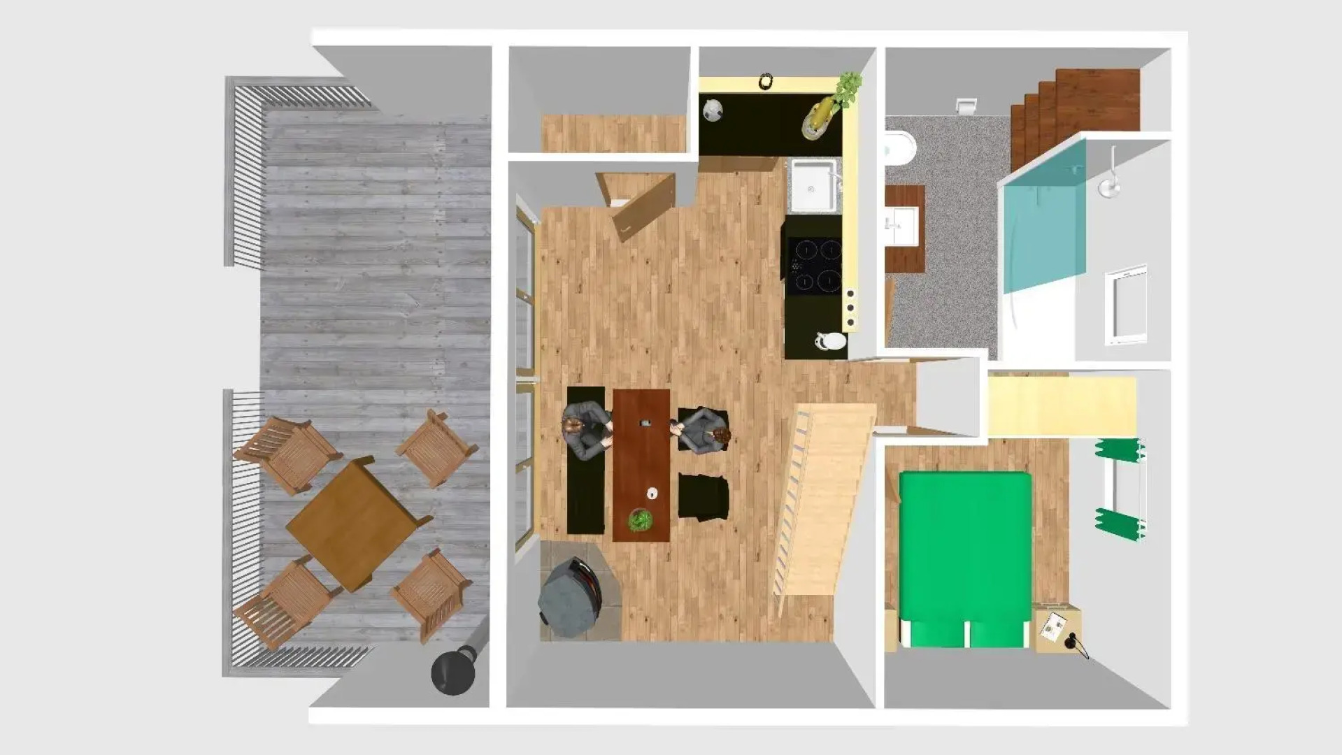 Wildkräuter Hexenhaus